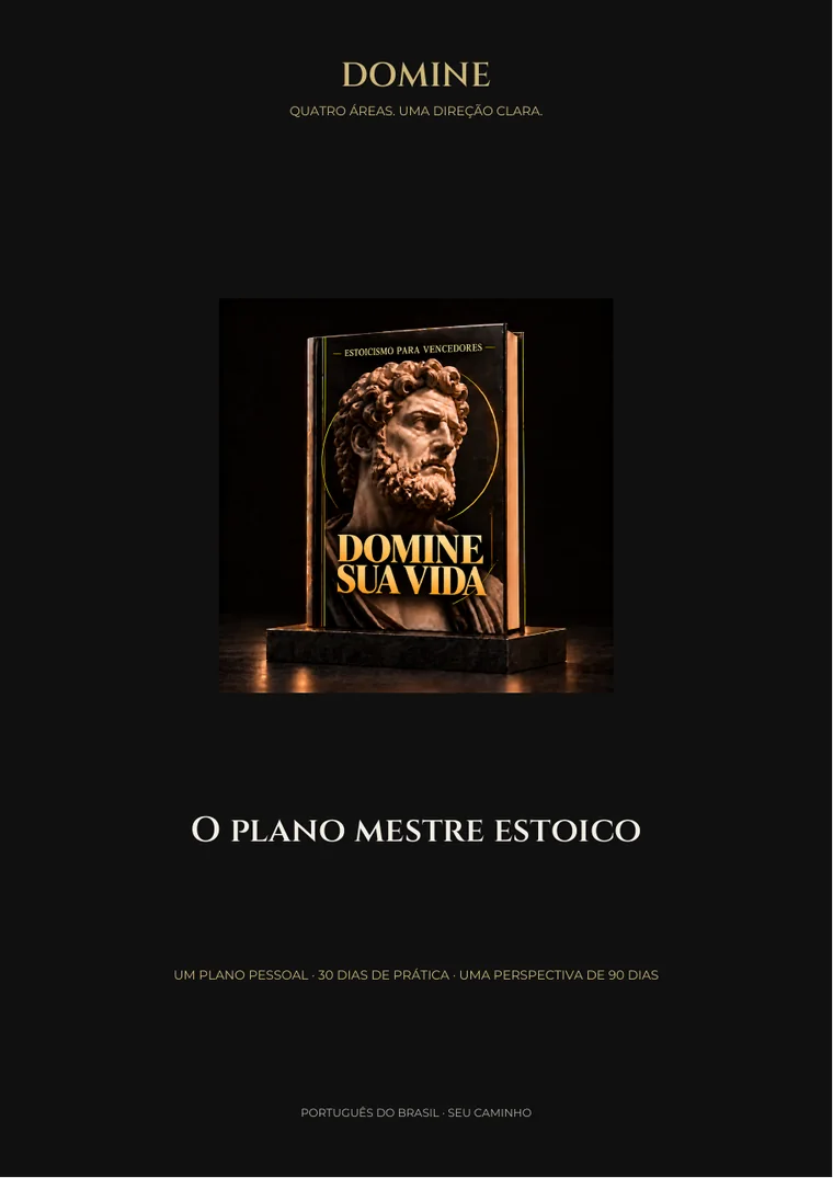 Capa de O plano mestre estoico
